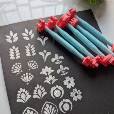 Flower Tools TYPE 05 (5  Tools 10 Floral Designs)
